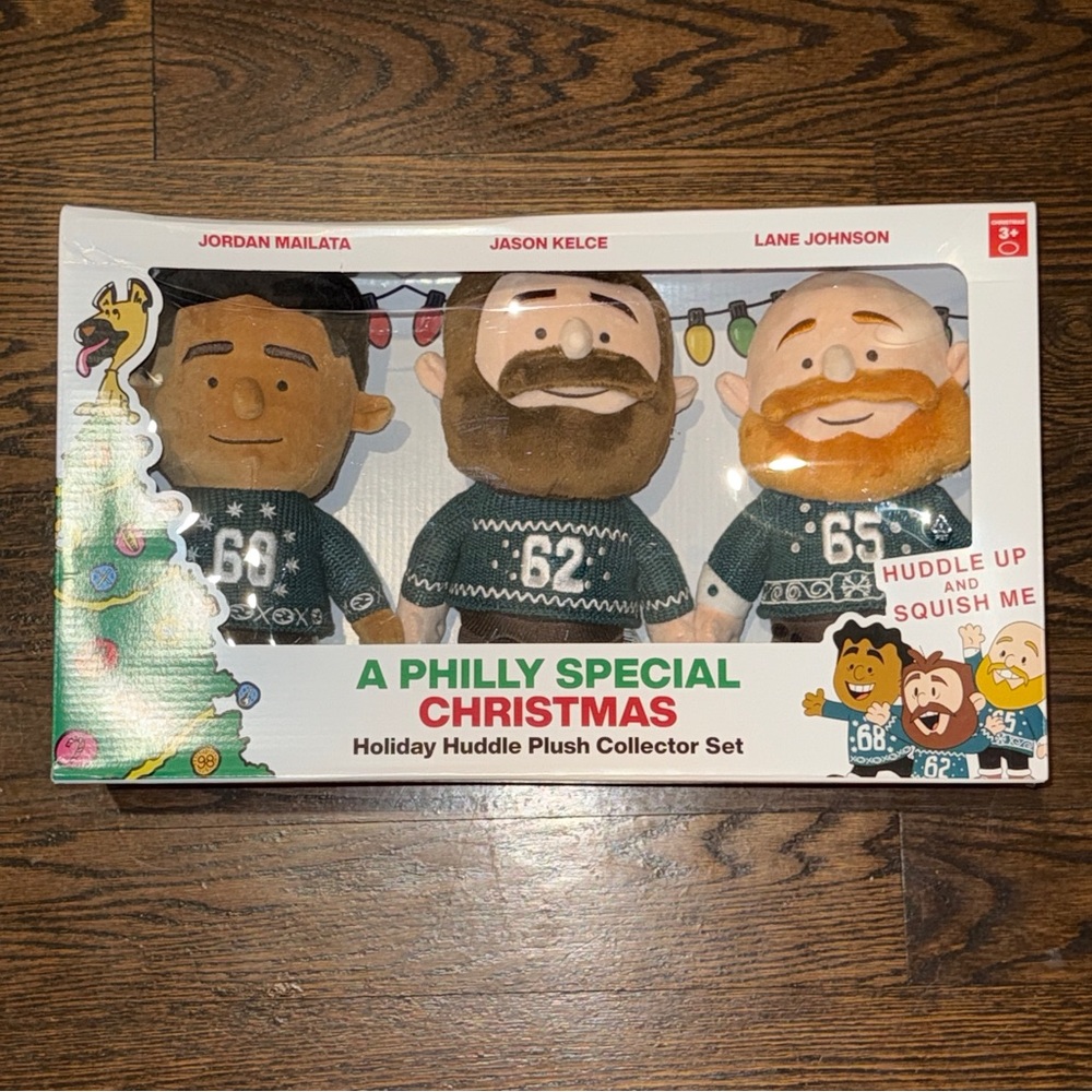 Philly Special Christmas Holiday Huddle Plush